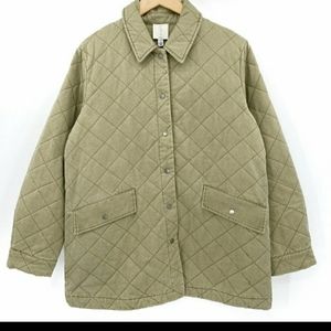 Joie Quilted Barn Jacket- large